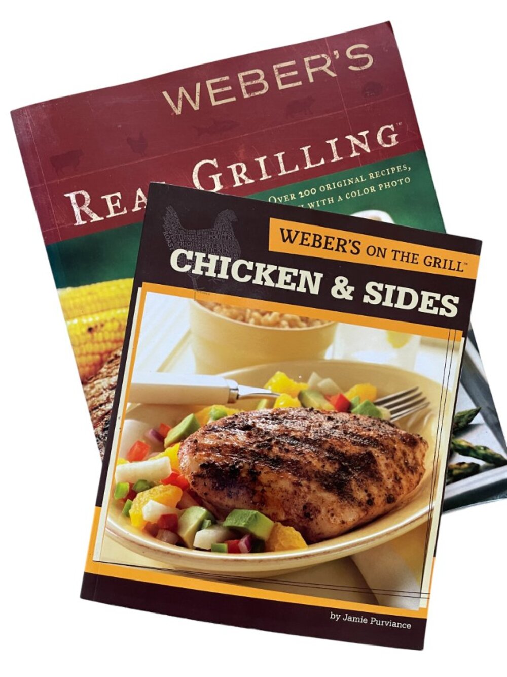 Weber's On The Grill Chicken & Sides and Weber's Real Grilling